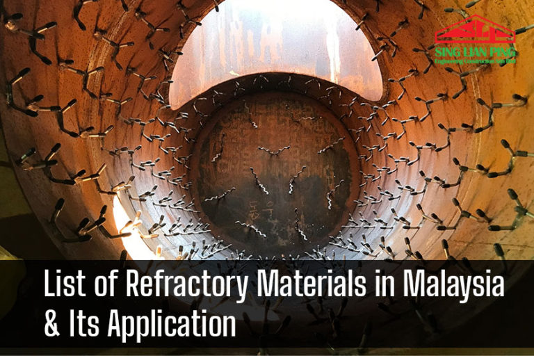 List of Refractory Materials in Malaysia & Its Application SLPSB